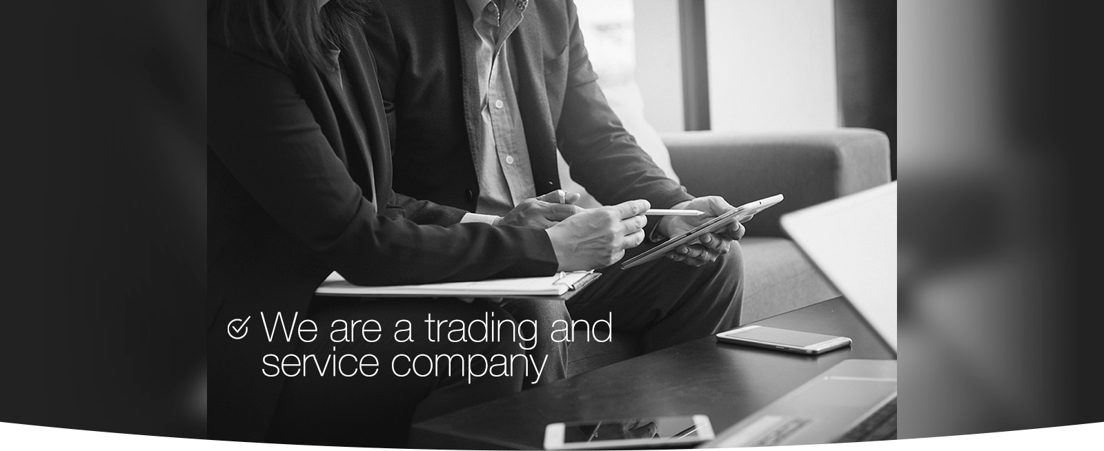 We are a trading and service company 